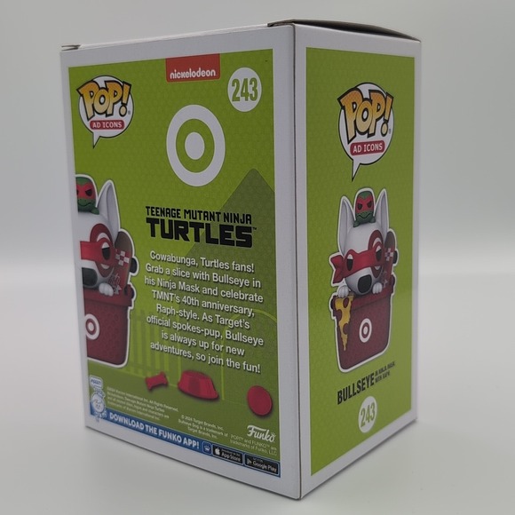 Funko Pop TMNT Bullseye In Ninja Mask with Raph #243 TARGET EXCLUSIVE READ - Picture 5 of 7